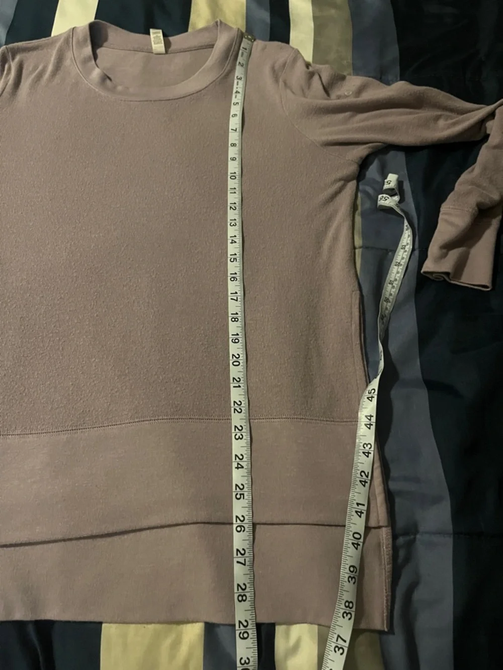 🧘🏽‍♀️VGUC Alo Yoga Glimpse Long Sleeve Top in Lavender (?) - Sz Medium